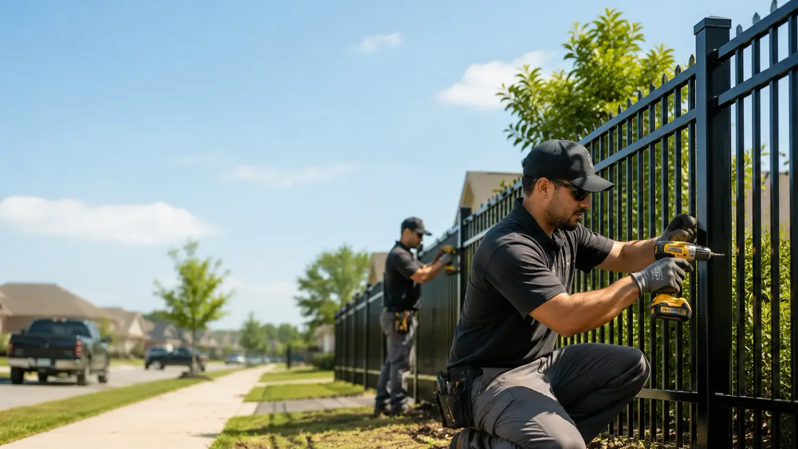 Metal Fence Installation in Forest River, ND